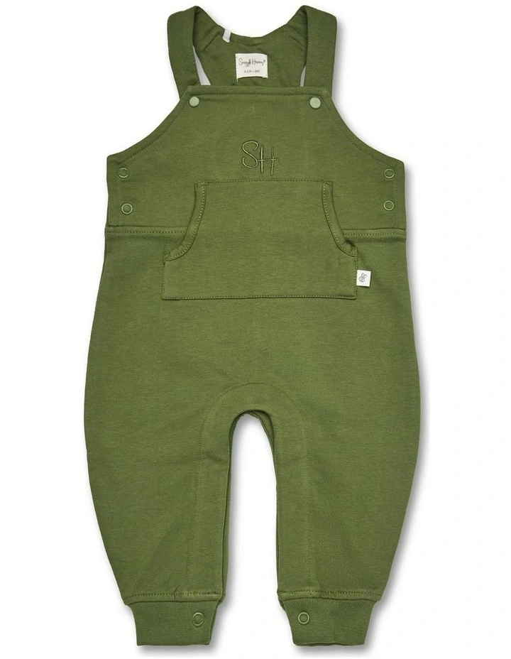 Olive Organic Joey Overalls image 1