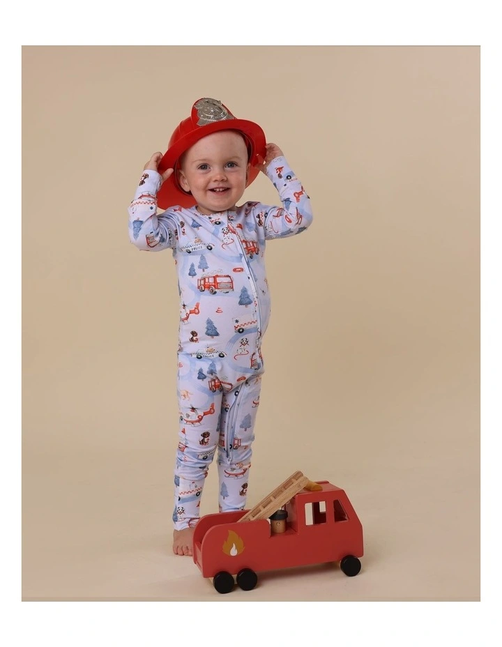 To The Rescue Organic Snugglesuit Convertible Romper image 5