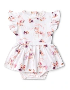 Carousel Short Sleeve Organic Dress
