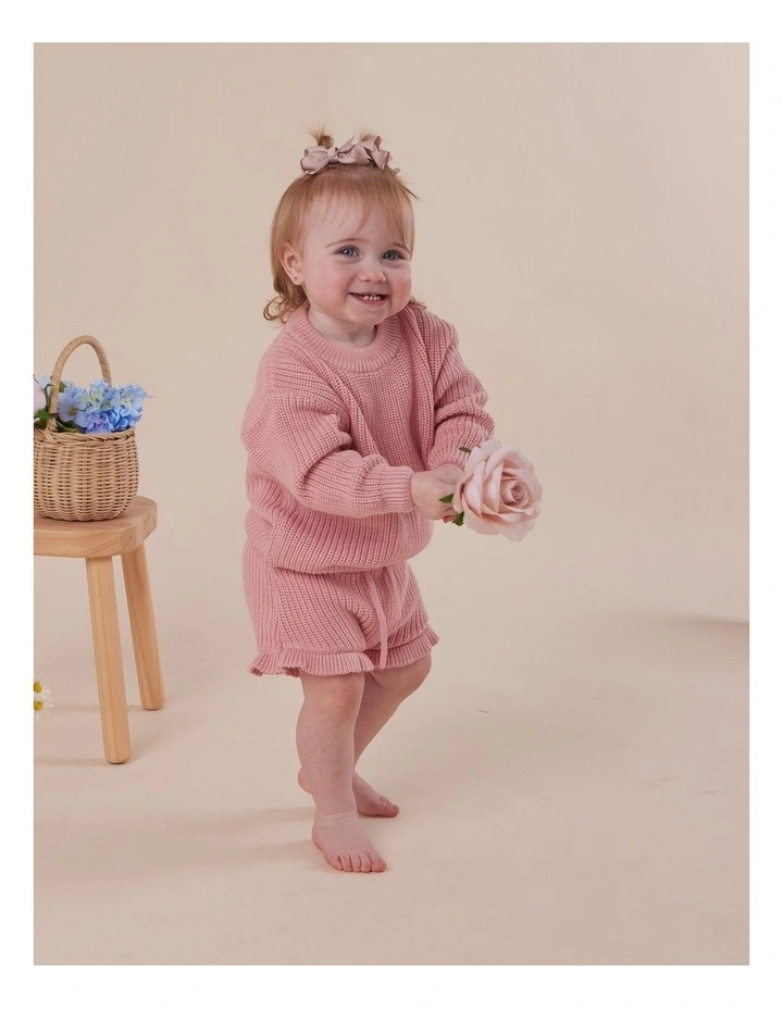 Rosa Oversized Cotton Knit Jumper image 2