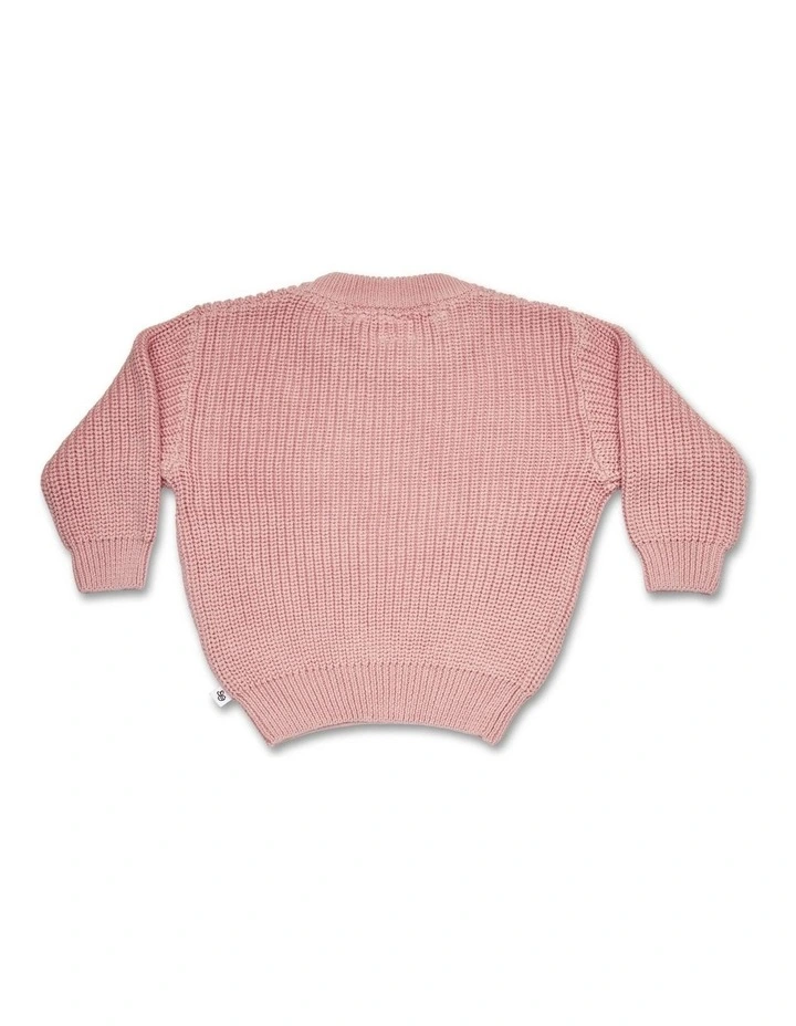 Rosa Oversized Cotton Knit Jumper image 3