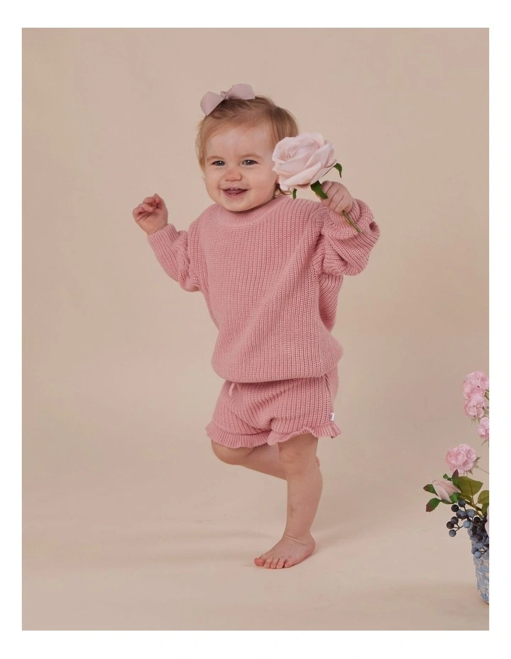 Rosa Oversized Cotton Knit Jumper image 4