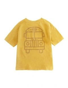 Adventure Club - Kids School Bus T-shirt