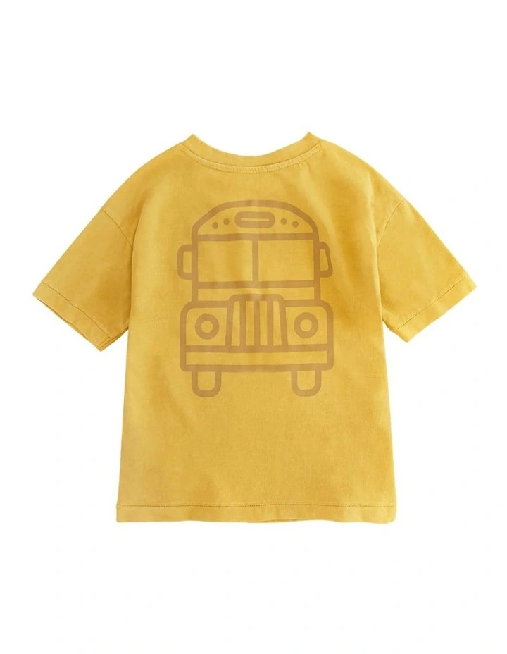 Adventure Club - Kids School Bus T-shirt image 1