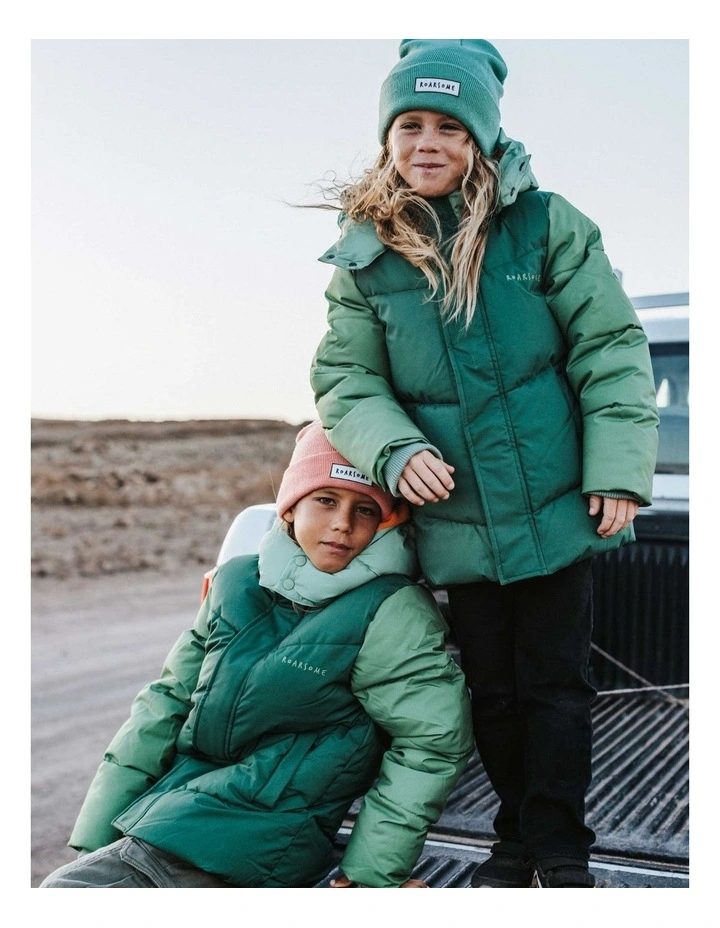 Roarsome Puffer Jacket - Forest Green image 6
