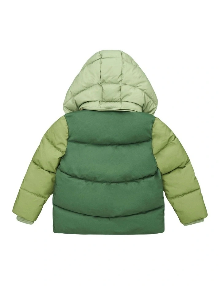 Roarsome Puffer Jacket - Forest Green image 3