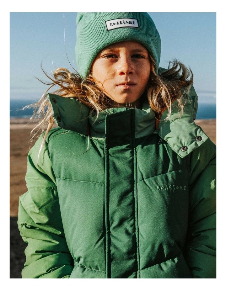 Roarsome Puffer Jacket - Forest Green image 3