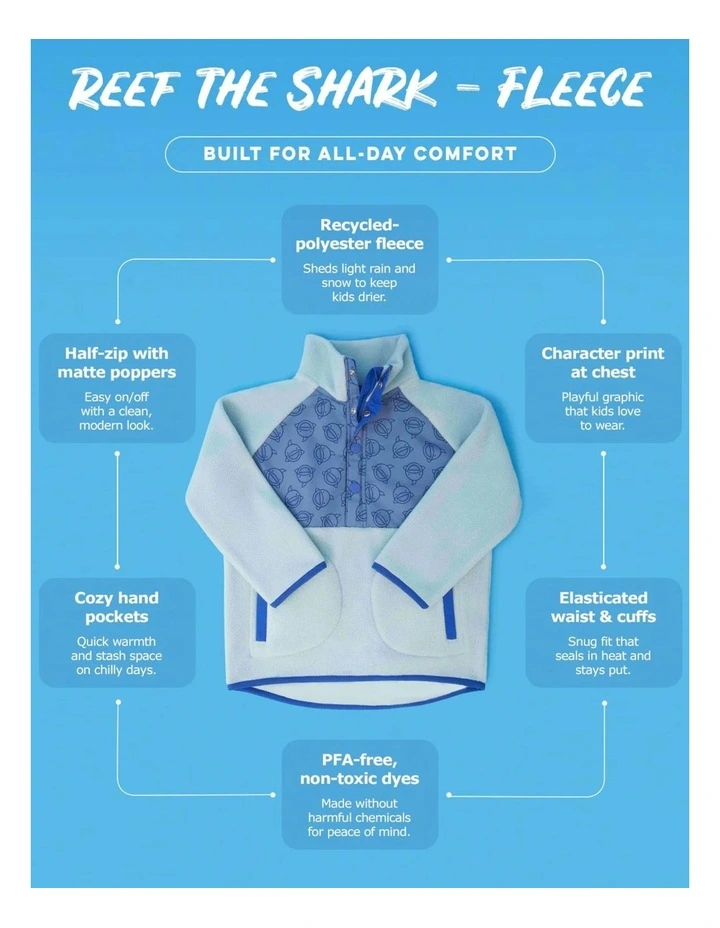 Reef The Shark - Fleece image 6