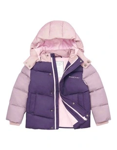 Roarsome Puffer Jacket - Twilight Purple