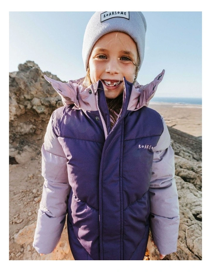 Roarsome Puffer Jacket - Twilight Purple image 5