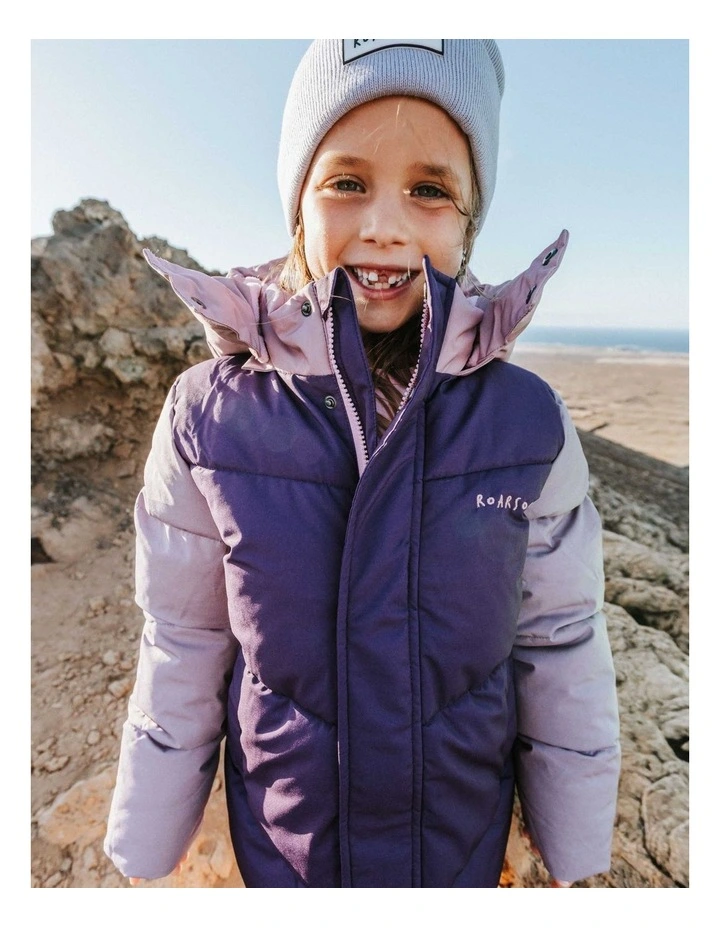Roarsome Puffer Jacket - Twilight Purple image 6