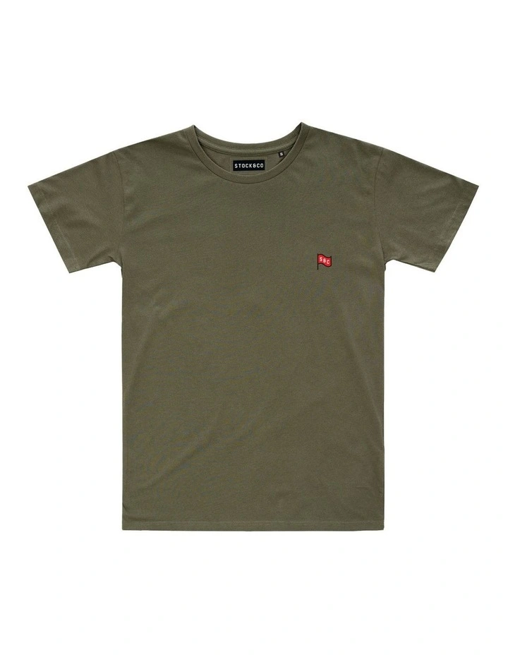 Havana Tee - Youth in Olive image 1