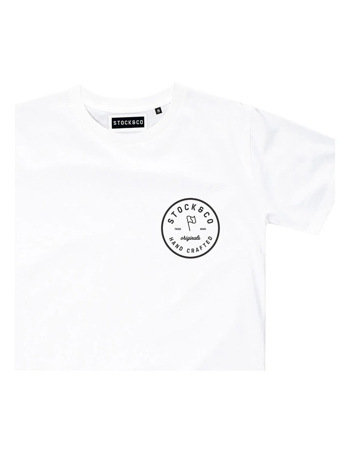 Cuba Tee - Youth in White image 3
