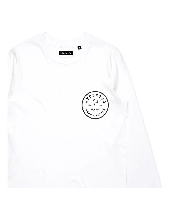 Cuba Long Sleeve - Youth in White image 3