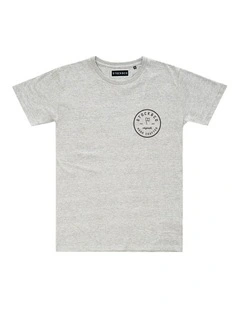 Cuba Tee - Youth in Marle Grey