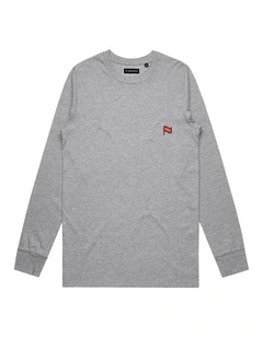 Havana Long Sleeve - Youth in Marle Grey