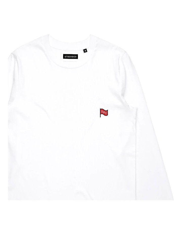 Havana Long Sleeve - Youth in White image 3