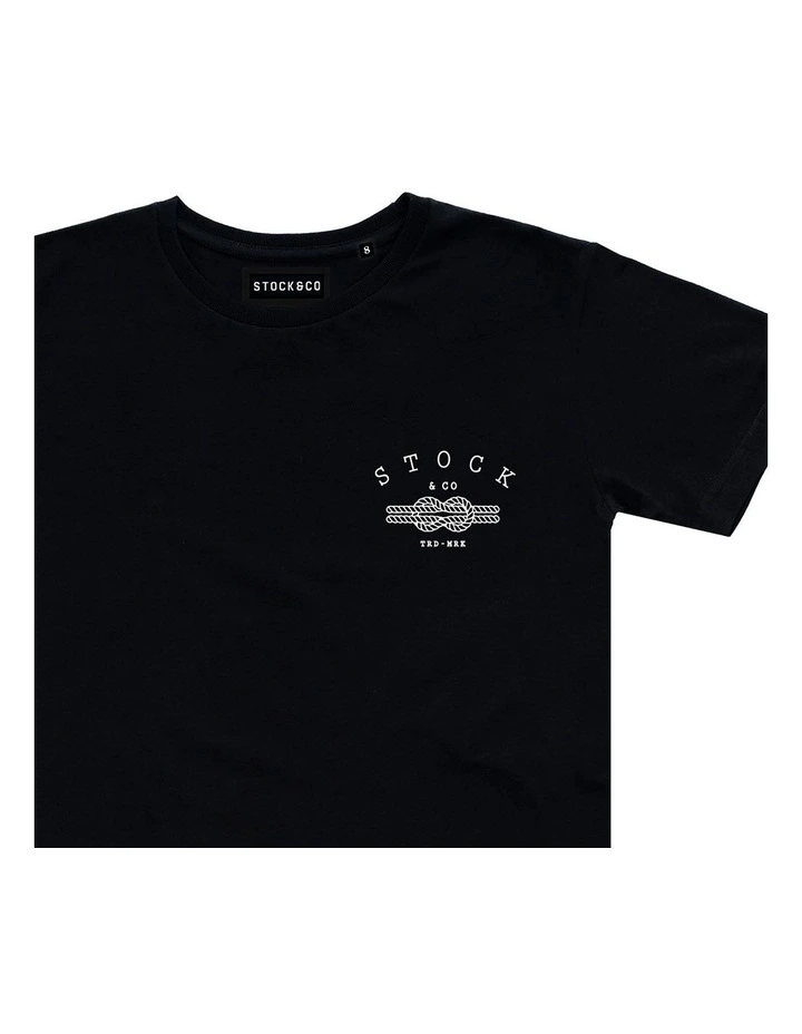 Knot Tee - Youth in Black image 3