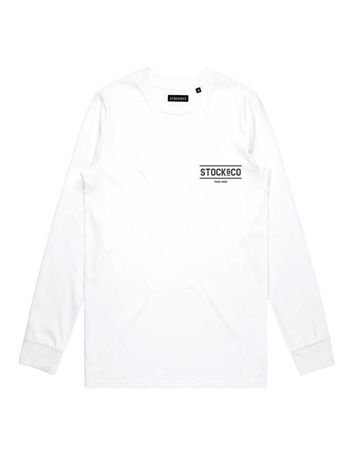 Chelsea Long Sleeve - Youth in White image 1