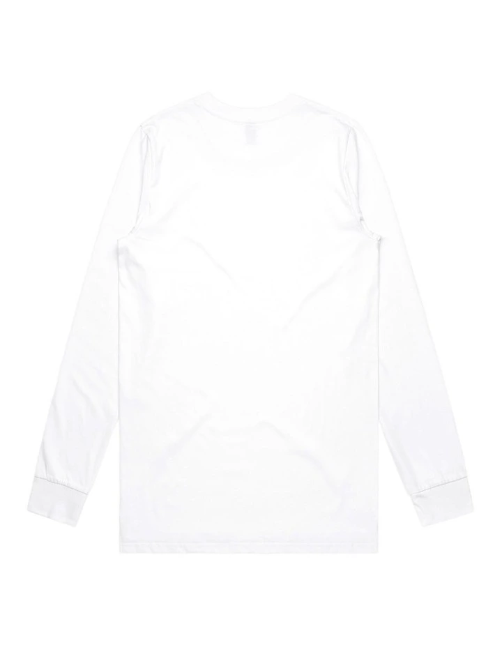 Stock Long Sleeve - Youth in White image 2
