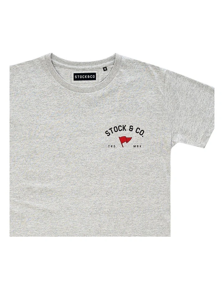 Lauderdale Tee - Youth in Marle Grey image 3