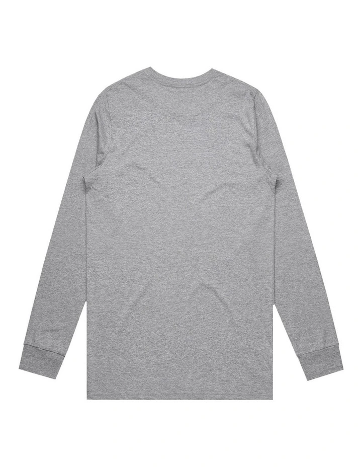 Stock Long Sleeve - Youth in Marle Grey image 2