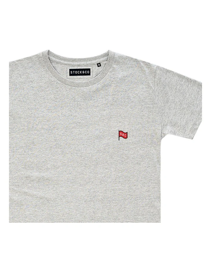 Havana Tee - Youth in Marle Grey image 3