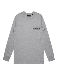Chelsea Long Sleeve - Youth in Marle Grey