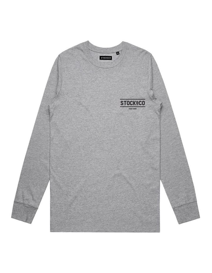 Chelsea Long Sleeve - Youth in Marle Grey image 1