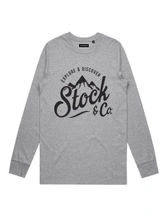 Original Explorer Long Sleeve - Youth in Marle Grey