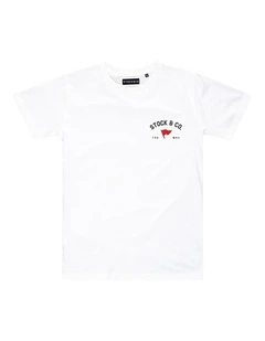 Lauderdale Tee - Youth in White