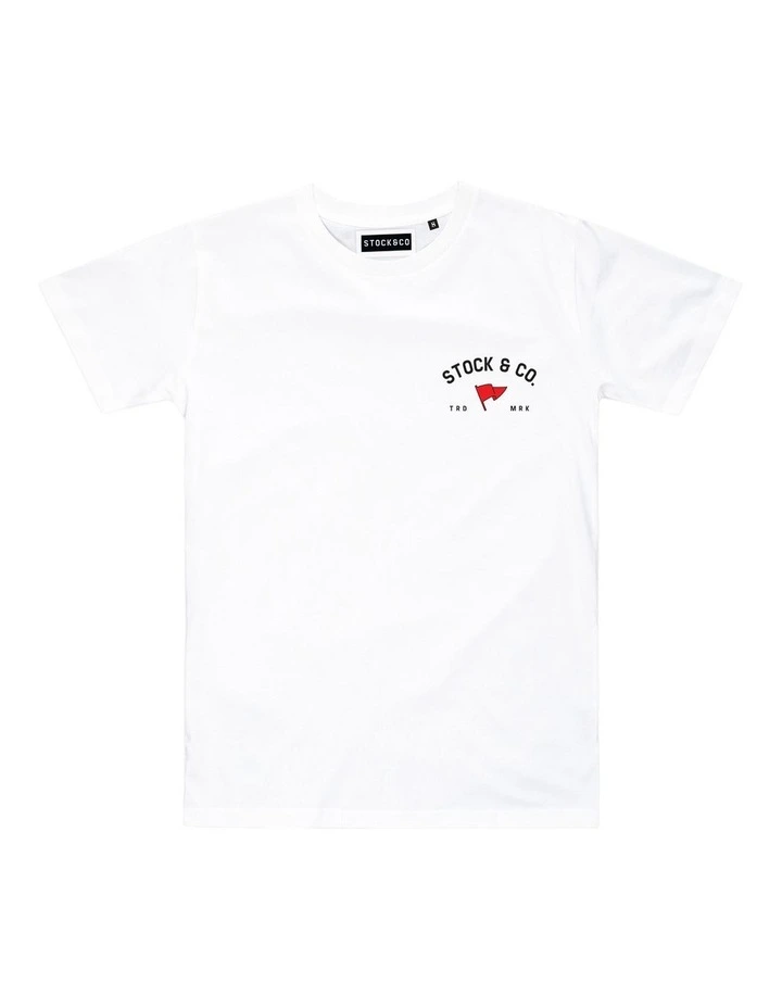 Lauderdale Tee - Youth in White image 1