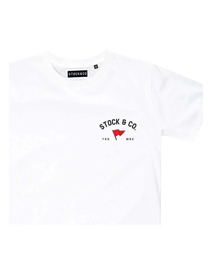Lauderdale Tee - Youth in White image 3