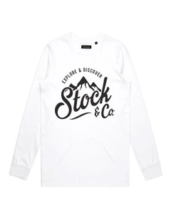 Original Explorer Long Sleeve - Youth in White