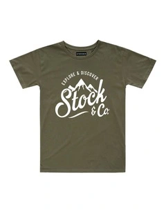 Original Explorer Tee - Youth in Olive