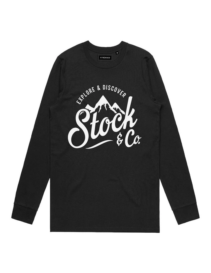 Original Explorer Long Sleeve - Youth in Black image 1