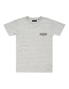Chelsea Tee - Youth in Marle Grey