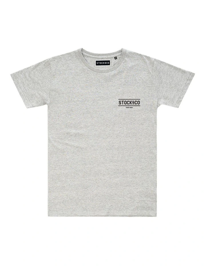 Chelsea Tee - Youth in Marle Grey image 1
