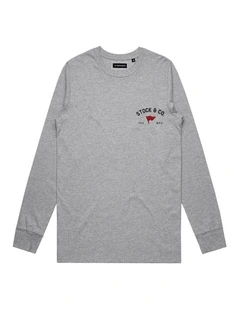 Lauderdale Long Sleeve - Youth in Marle Grey
