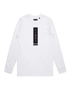 MidField Long Sleeve - Youth in White