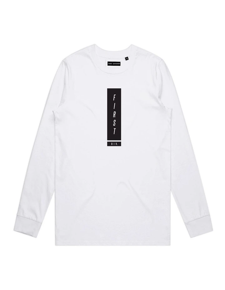 MidField Long Sleeve - Youth in White image 1