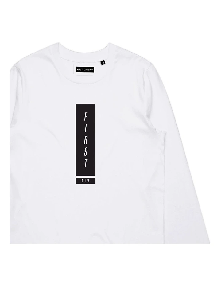 MidField Long Sleeve - Youth in White image 3