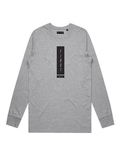 MidField Long Sleeve - Youth in Marle Grey