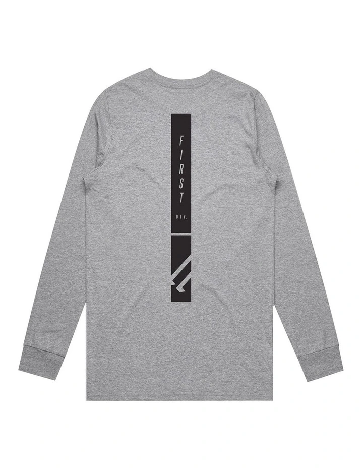 MidField Long Sleeve - Youth in Marle Grey image 2