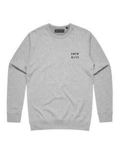 Geo Crewneck - Youth in Grey