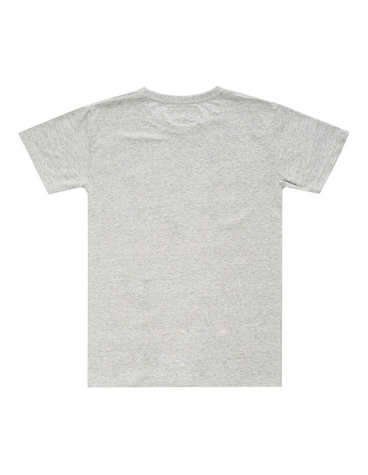 Weekender Tee - Youth in Marle Grey image 2