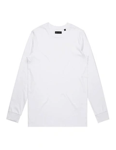 Absent Long Sleeve - Youth in White