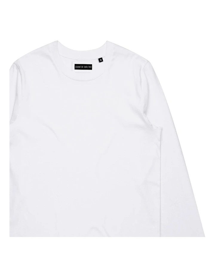 Absent Long Sleeve - Youth in White image 3