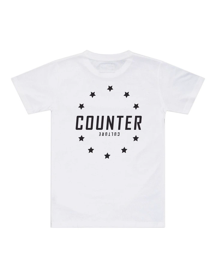 Polaris Tee - Youth in White image 2