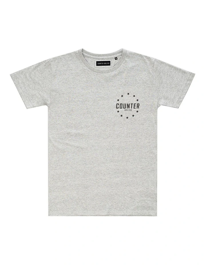 Polaris Tee - Youth in Marle Grey image 1
